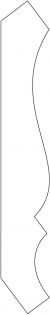 4 7/8 X 1 15/16 WILLIAM & HUSSEY PROFILE KVS